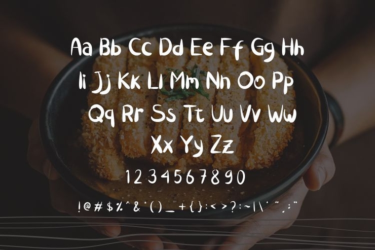 Chicken Katsu字体 4