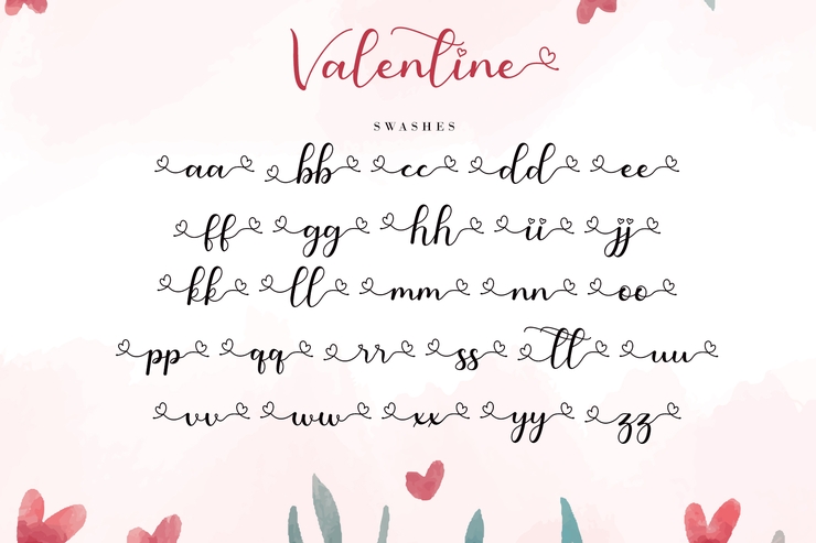 Pretty Valentine字体 3