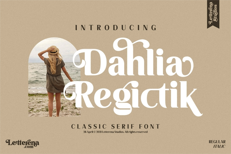 Dahlia Regictik字体 1