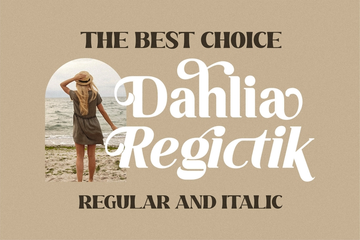 Dahlia Regictik字体 10