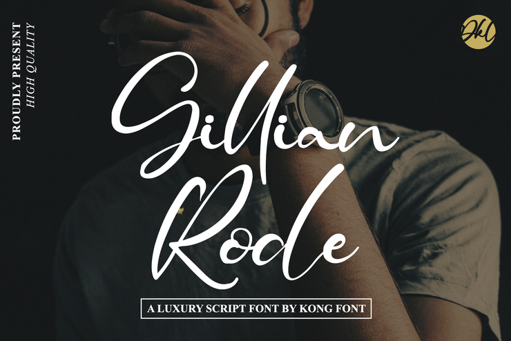 Gillian Rode字体 1