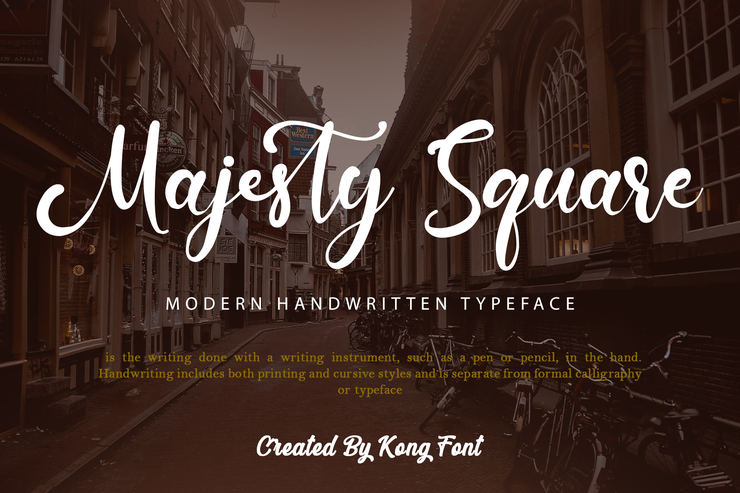 Majesty Square字体 1