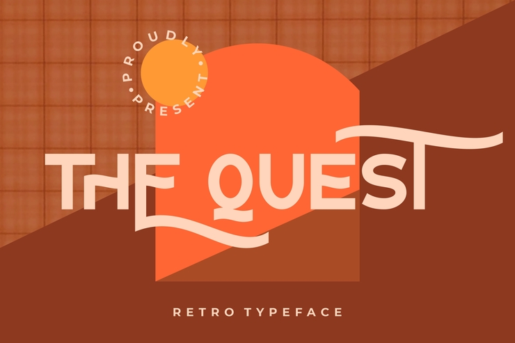 The Quest字体 1
