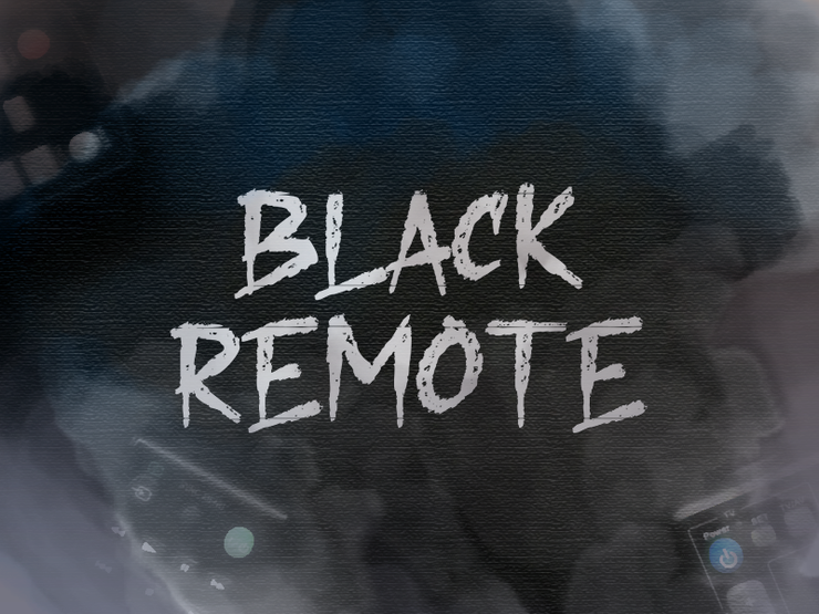 b Black Remote字体 1