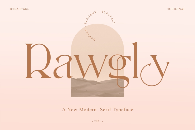 Rawgly字体 4