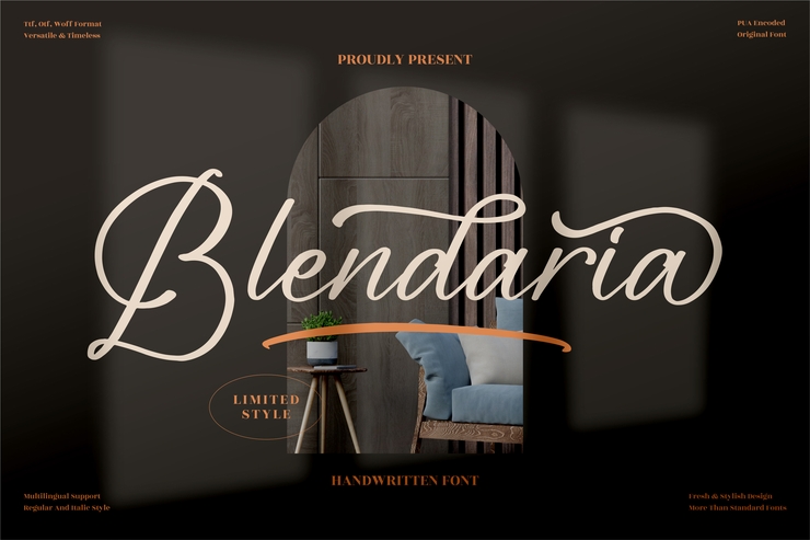 Blendaria字体 2