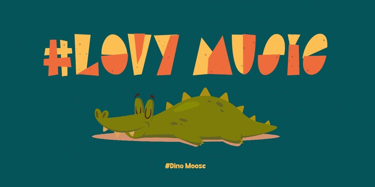 Dino Moose字体 1