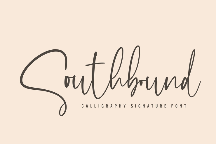 Southbound字体 4