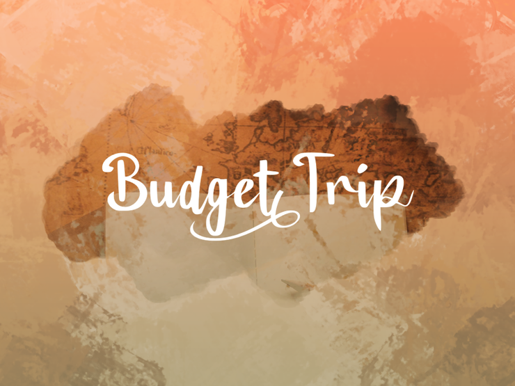 a Budget Trip字体 1