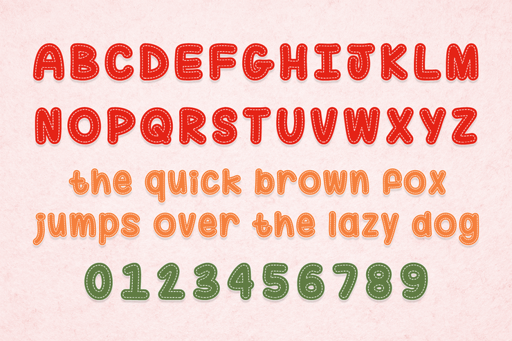 Quirky Stitch字体 2
