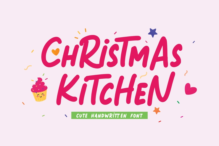Christmas Kitchen字体 5