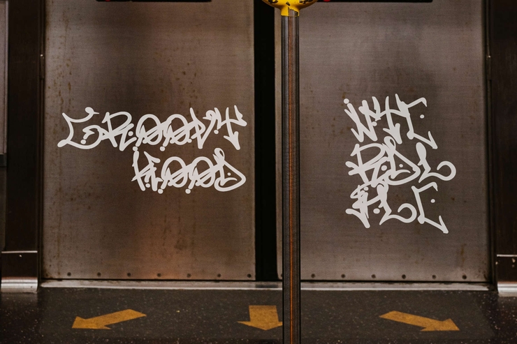 Vabioxe Graffiti字体 8