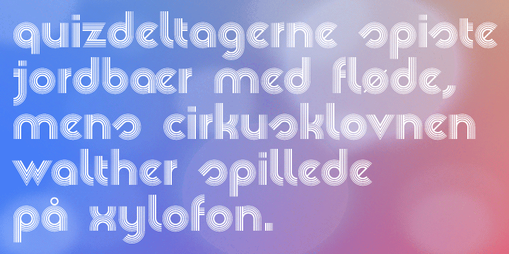 Veselka 4F字体 1