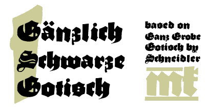Typoasis Bold Gothic字体 1