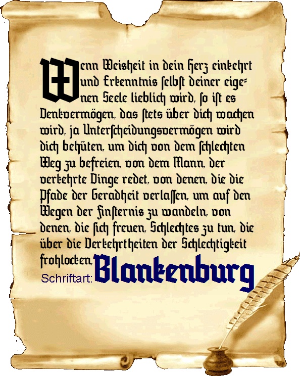 Blankenburg字体 1