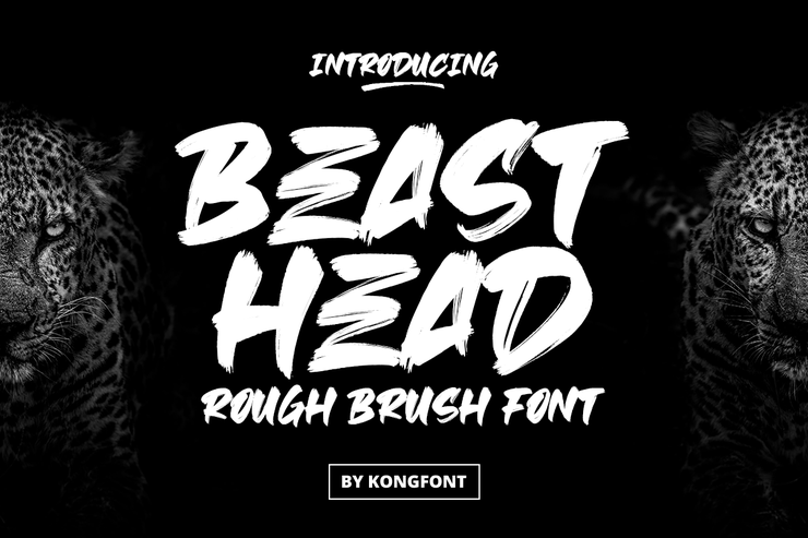 Beast Head字体 1