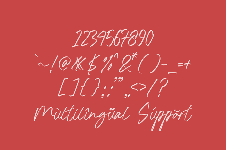 Bediang字体 1