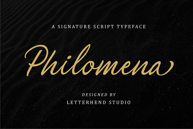 Philomena Script字体 1