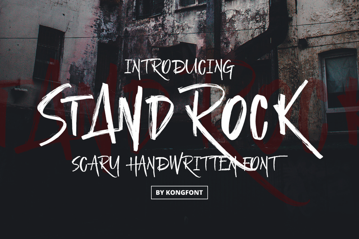 Stand Rock字体 1