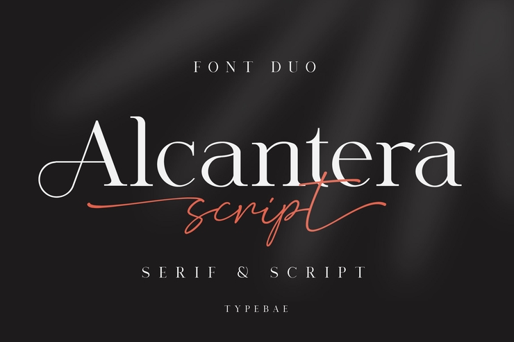 Alcantera Serif字体 5