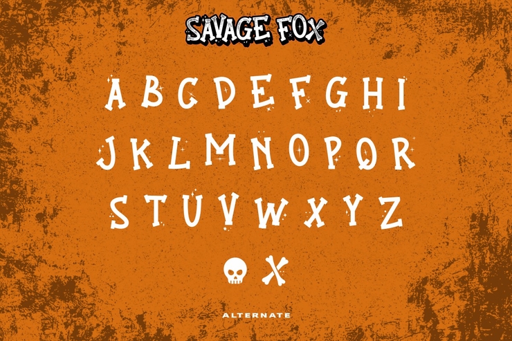 Savage Fox字体 4