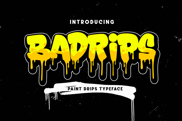 Badrips字体 4