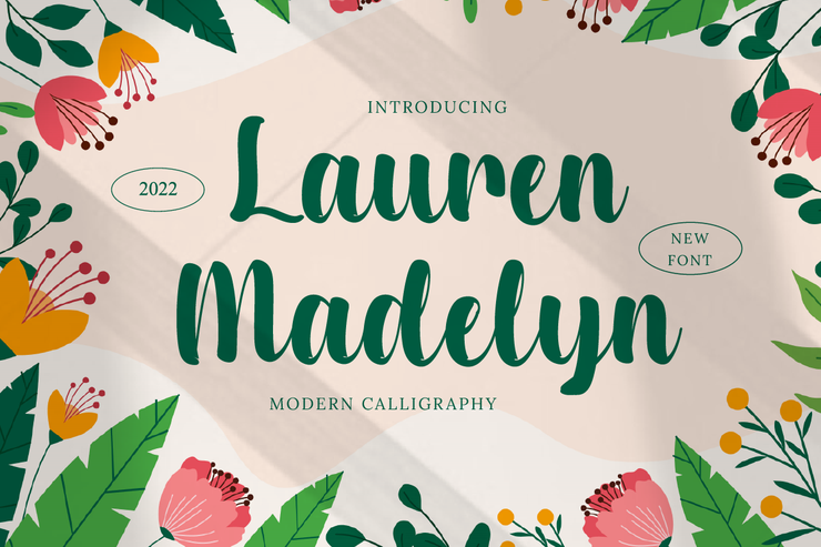 Lauren Madelyn字体 1