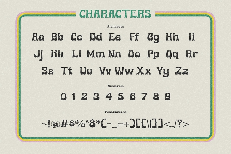 Psychofun字体 8