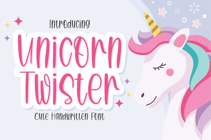 Unicorn Twister字体 4