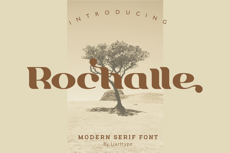 Rochalle字体 2
