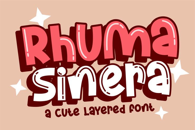Rhuma Sinera字体 4