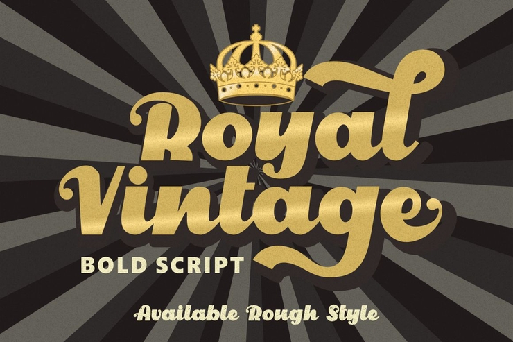 Royal Vintage字体 1