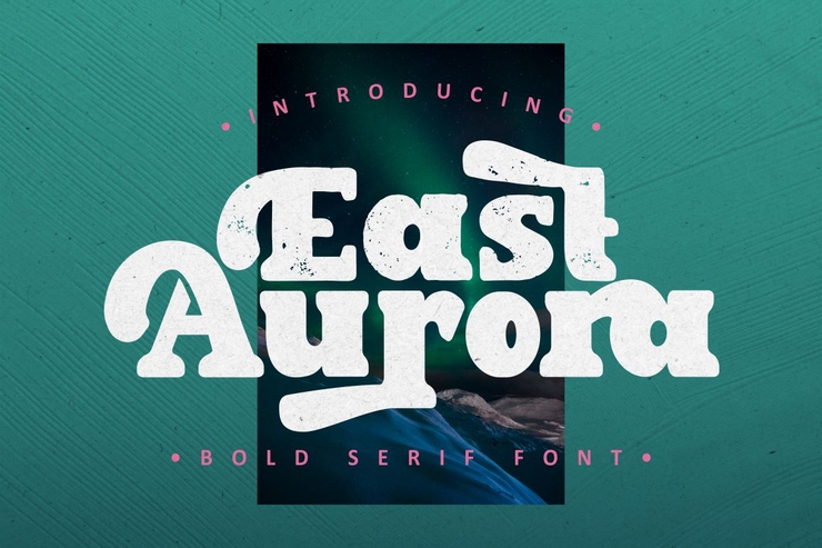 East Aurora字体 1