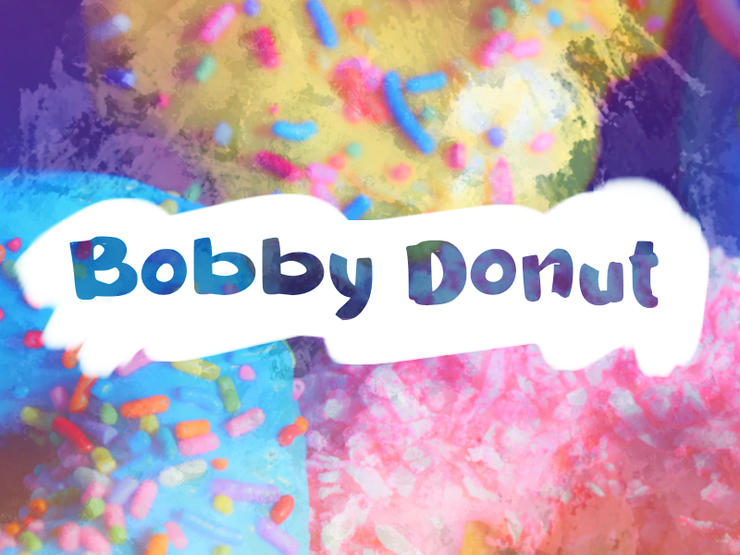 b Bobby Donut字体 1