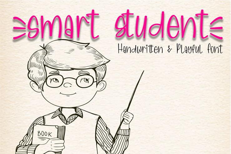 Smart student字体 1