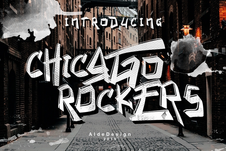 Chicago Rockers字体 1