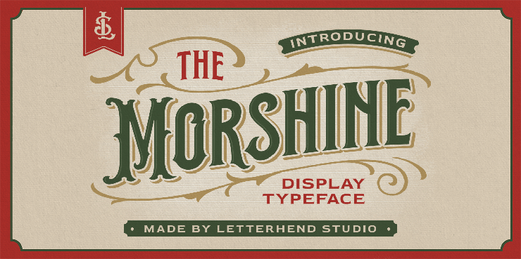 The Morshine字体 1