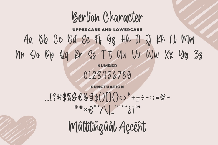 Berlion字体 4