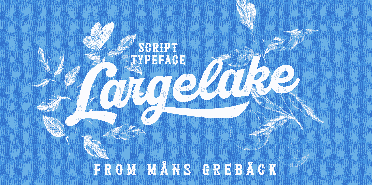 Largelake字体 4