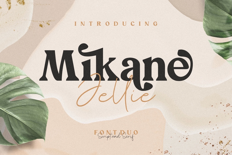 Mikane Jellie Serif字体 1
