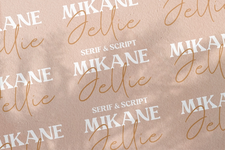 Mikane Jellie Serif字体 2