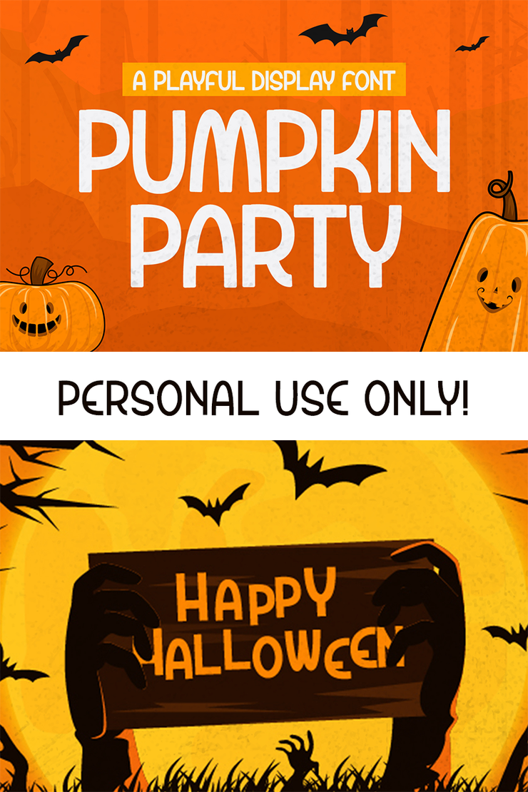 Pumpkin Party字体 1