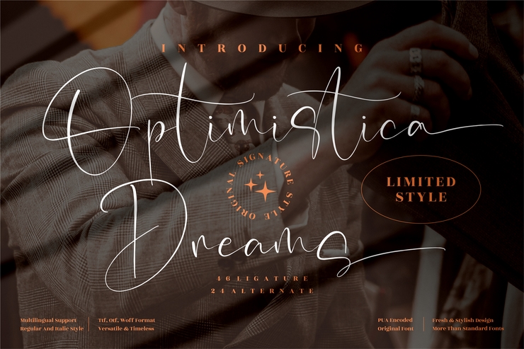 Optimistica Dreams字体 6