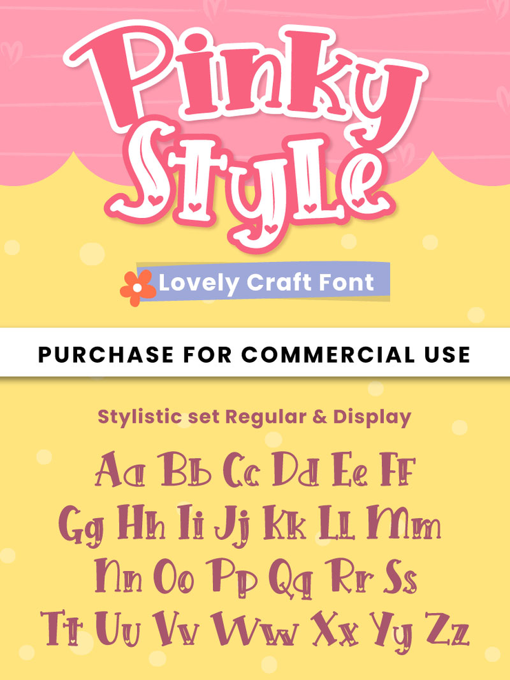 Pinky Style字体 1