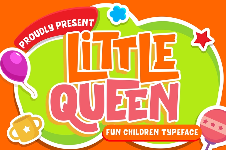 Little Queen字体 1