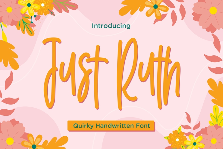 Just Ruth字体 6