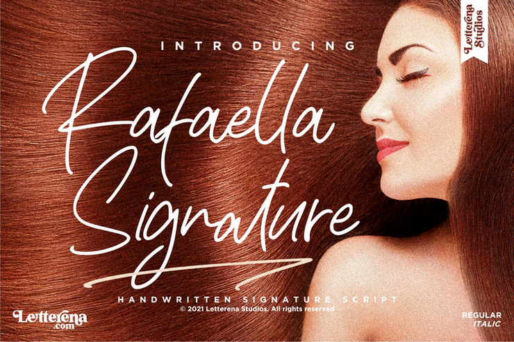 Rafaella Signature字体 7