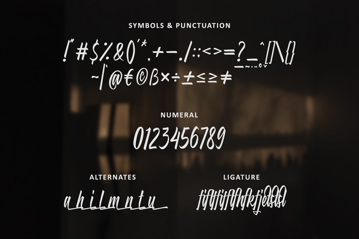 The Millers字体 3
