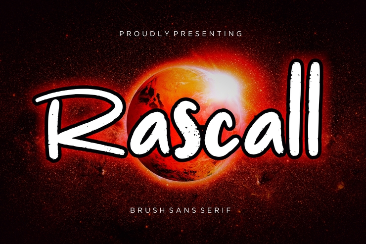 Rascall字体 6