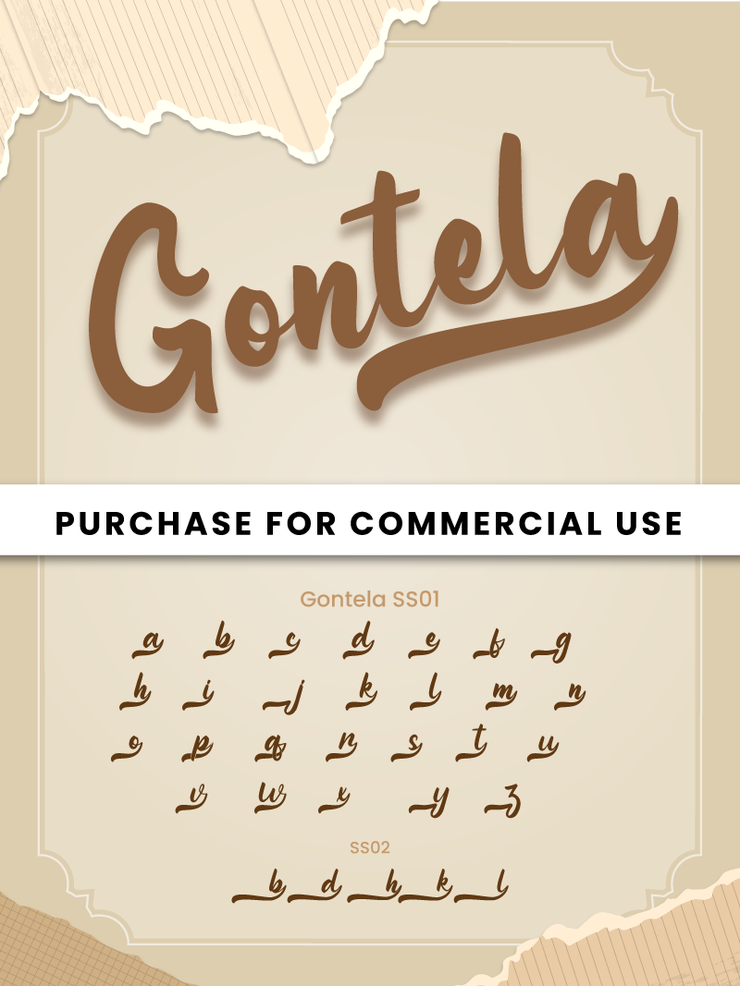 Gontela字体 1